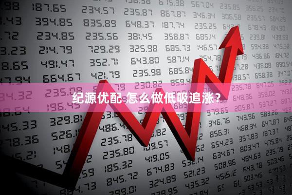 纪源优配 怎么做低吸追涨？