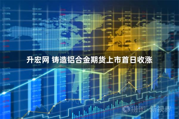 升宏网 铸造铝合金期货上市首日收涨